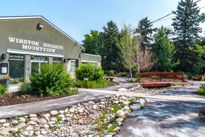 Winston Heights/Mountview community in Calgary